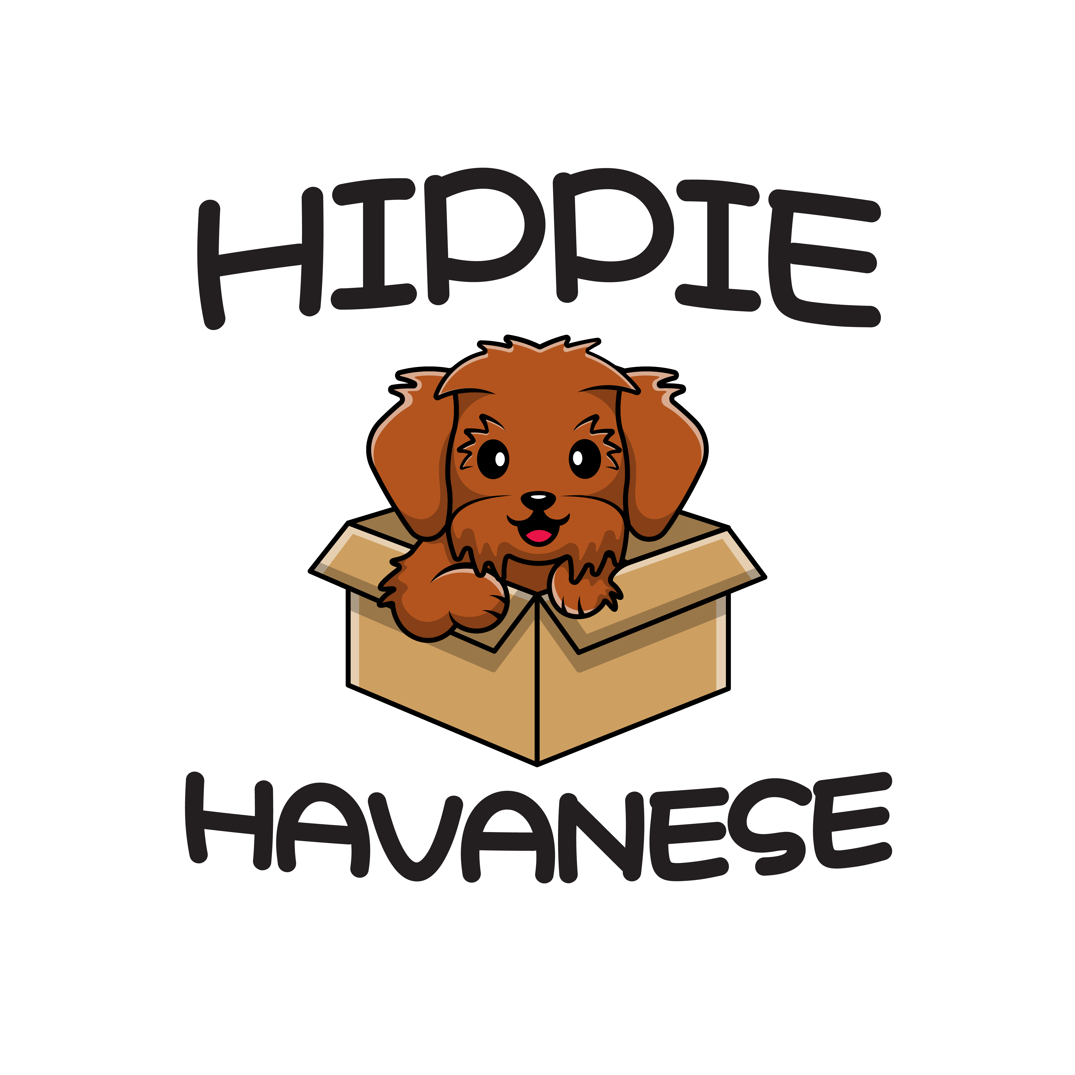 Hippie Havanese Logo